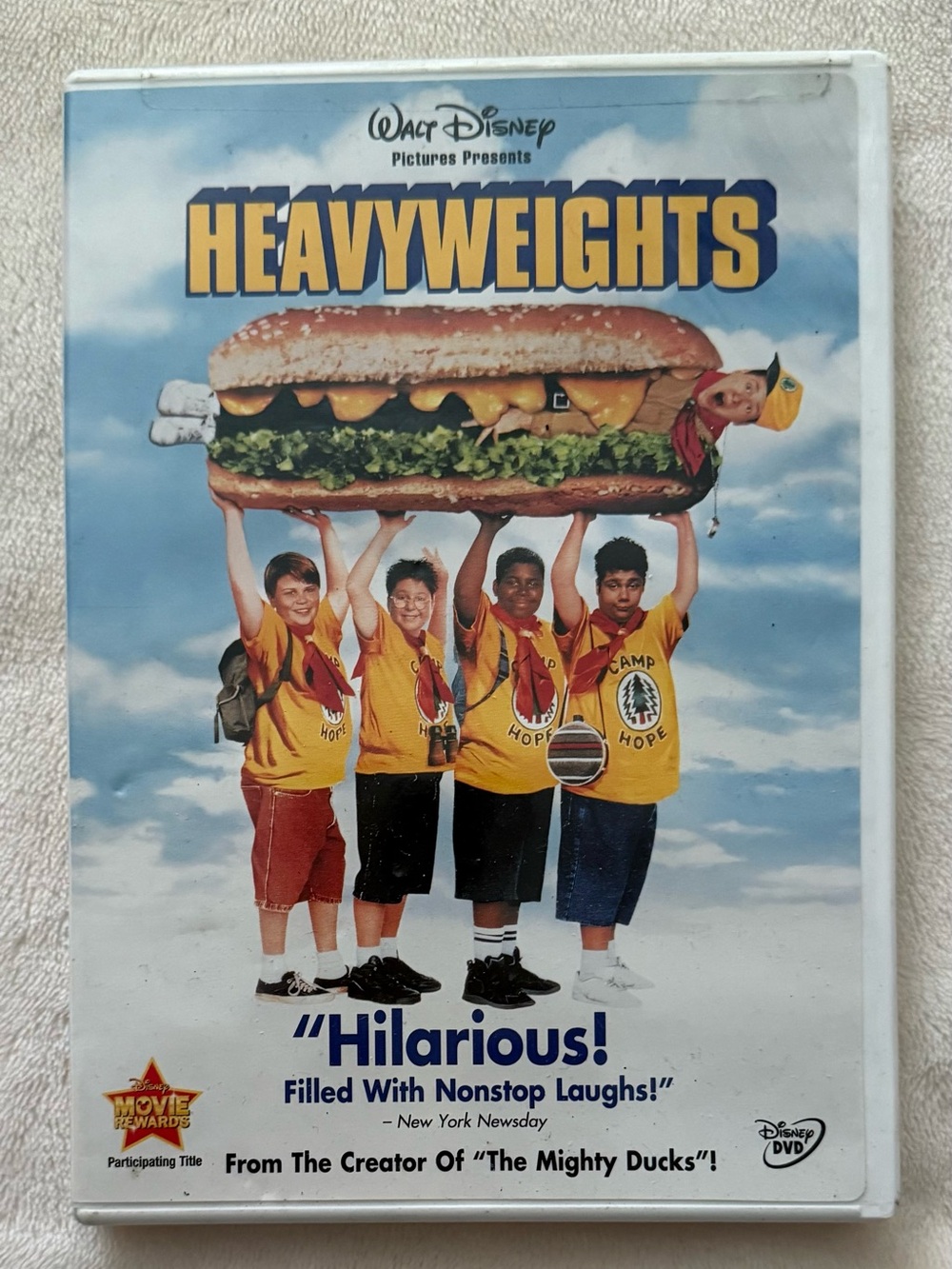 Heavyweights (DVD, Disney) Ben Stiller, Kenan Thompson, Judd Apatow - Rare OOP